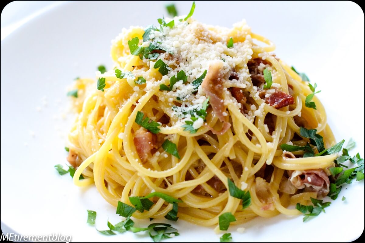 The Best Spaghetti Carbonara You Have Ever Tasted | MEtirement