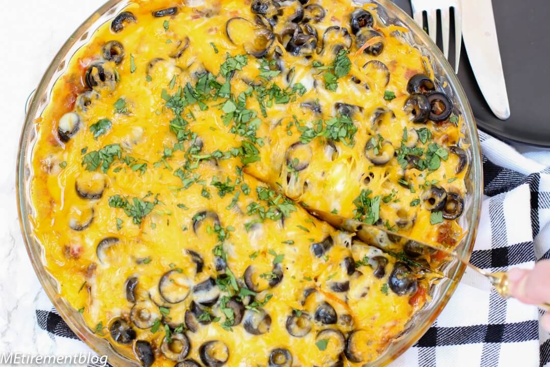 Mexican Pot Pie with Cornmeal Crust