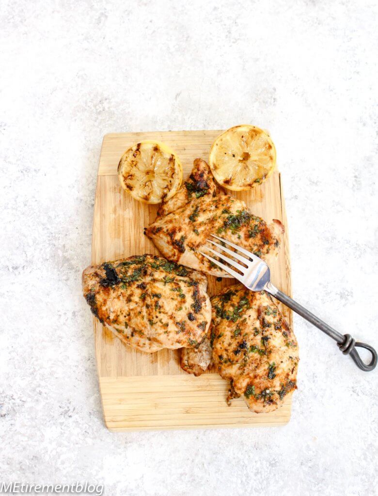 Mediterranean Grilled Chicken Platter - Marinated Grilled Chicken