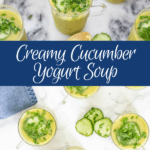 Creamy Cucumber Yogurt Soup with Dill