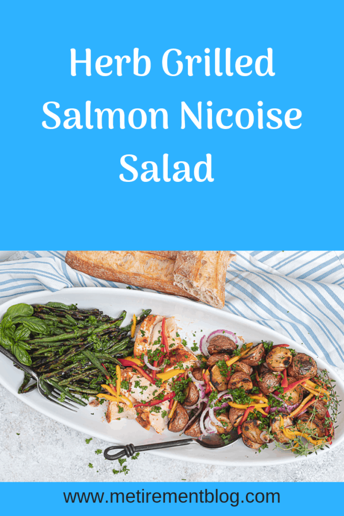 Herb Grilled Salmon Salad Nicoise