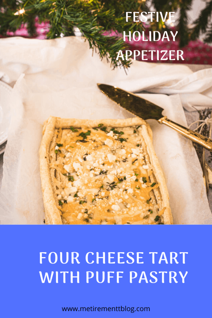 Four Cheese Tart with Puff Pastry