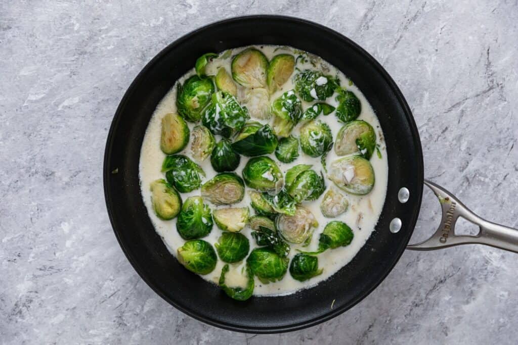 Creamy Brussels Sprouts
